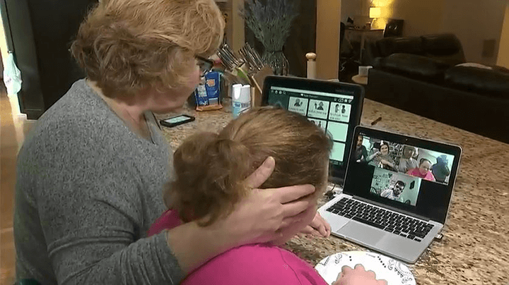 Parents of special needs students adapting to virtual learning
