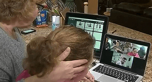 Parents of special needs students adapting to virtual learning