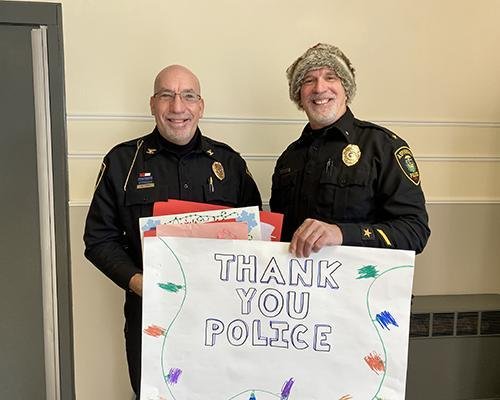 Presents from Police delivers holiday cheer to Children's Institute students