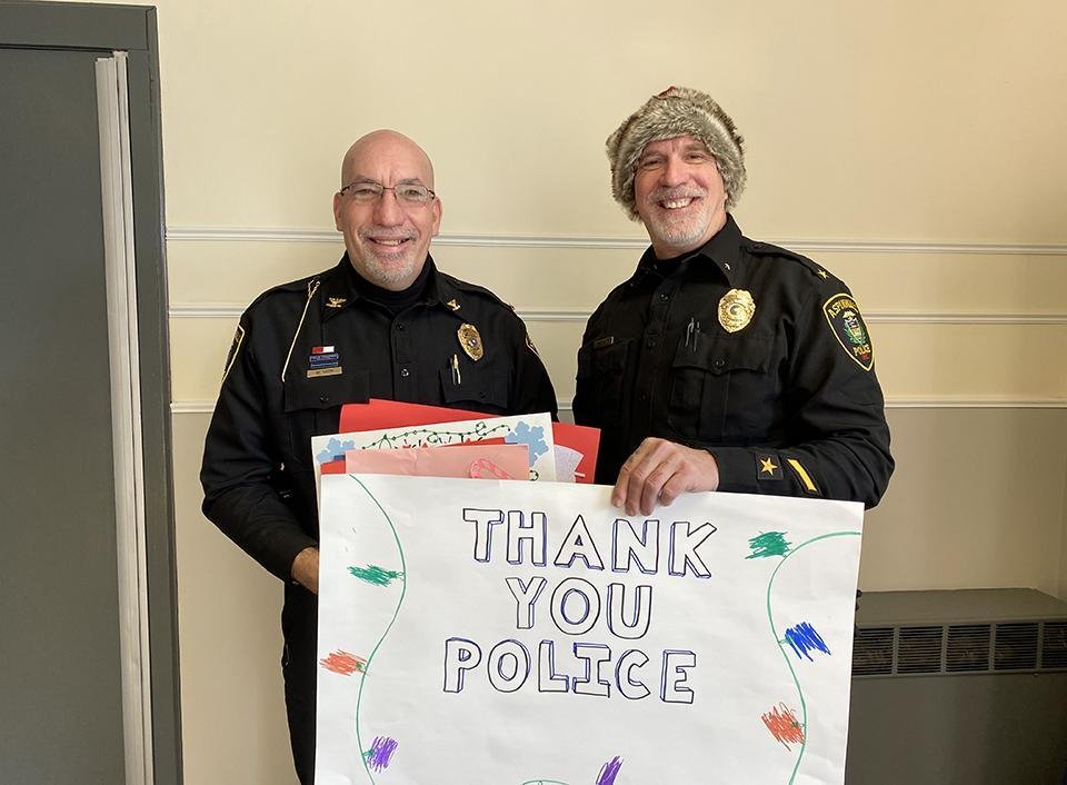 Presents from Police delivers holiday cheer to Children's Institute students