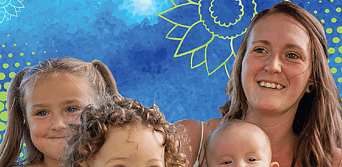 Mom and Her Daughters: A Family Reunified
